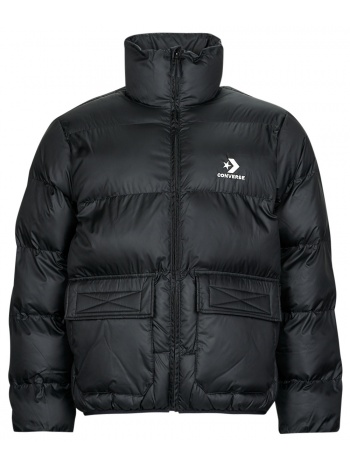 χοντρό μπουφάν converse patch pocket puffer jacket