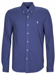 πουκάμισο με μακριά μανίκια polo ralph lauren lsfbbdm5-long sleeve-knit