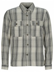 πουκάμισο με μακριά μανίκια only & sons onsscott ls check flannel overshirt 4162