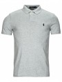 πόλο με κοντά μανίκια polo ralph lauren polo coupe droite en coton basic mesh