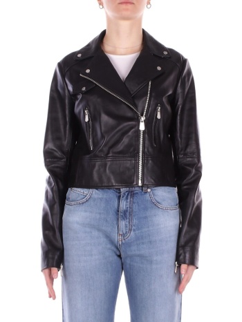 δερμάτινο μπουφάν pinko 106247a32i | σε προσφορά