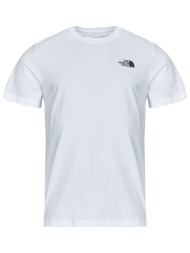 t-shirt με κοντά μανίκια the north face evolution box nse regular short sleeve tnf