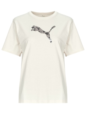 t-shirt με κοντά μανίκια puma ess graphic animal relaxed tee