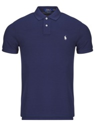 πόλο με κοντά μανίκια polo ralph lauren polo coupe droite en coton basic mesh