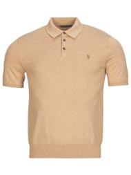 πόλο με κοντά μανίκια polo ralph lauren polo en maille en pima coton