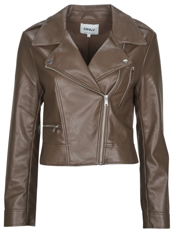 δερμάτινο μπουφάν only onlcarmen faux leather