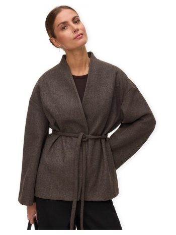 ζακέτα aware noos sijina jacket - coffee bean |