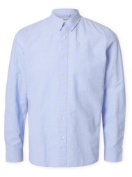 πουκάμισο με μακριά μανίκια selected slimsun l/s shirt - cashmere blue |