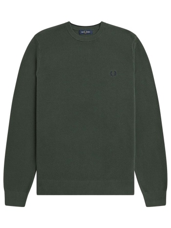 φούτερ fred perry fp pique stitch jumper | σε προσφορά