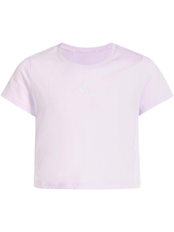 t-shirt με κοντά μανίκια adidas jg 3s baby tee |