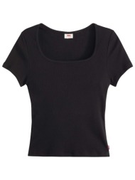 t-shirt με κοντά μανίκια levis essential sqrd neck tee |