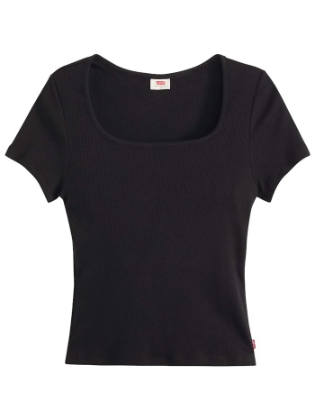 t-shirt με κοντά μανίκια levis essential sqrd neck tee |