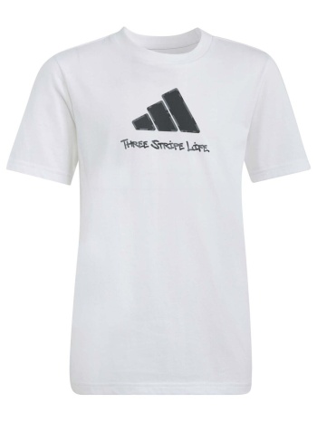 t-shirt με κοντά μανίκια adidas j camo train t2 |