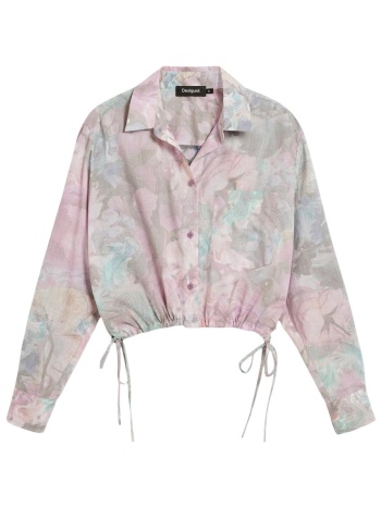πουκάμισα desigual cam_flowers_lacro 26swcw25 | σε προσφορά