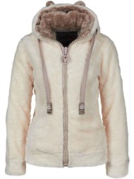 fleece degré celsius blouson polaire à capuche femme areli |