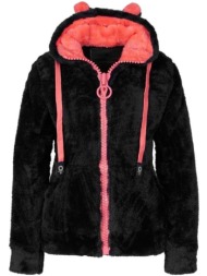 fleece degré celsius blouson polaire à capuche femme areli |