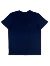 t-shirts & polos organic monkey pixel heart t-shirt - navy |