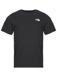 t-shirt με κοντά μανίκια the north face evolution box nse regular short sleeve tnf