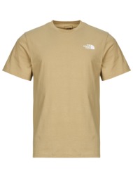 t-shirt με κοντά μανίκια the north face evolution box nse regular short sleeve tnf