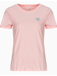 t-shirt με κοντά μανίκια only onlkita life s/s