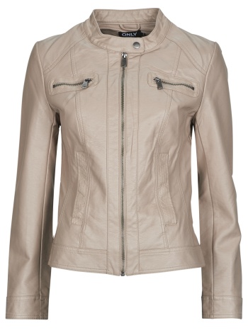 δερμάτινο μπουφάν only onlbandit