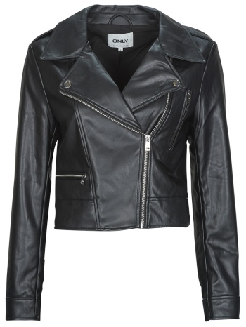 δερμάτινο μπουφάν only onlcarmen faux leather