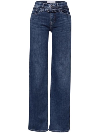 φαρδιά / καμπάνα street one style emee wide leg,mw,mid blue