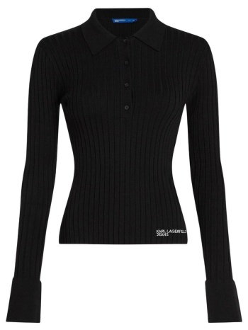 μπλουζάκια με μακριά μανίκια karl lagerfeld klj ls knitted σε προσφορά