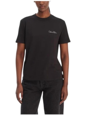 t-shirt με κοντά μανίκια calvin klein jeans lv047e809g ub1 |