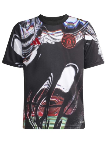 t-shirt με κοντά μανίκια adidas mufc preshi y |