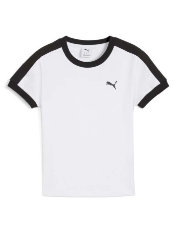 t-shirt με κοντά μανίκια puma t7 slim tee | σε προσφορά