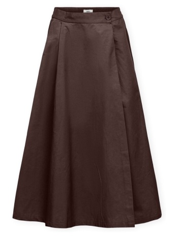 κοντές φούστες object dina oz skirt - seal brown |