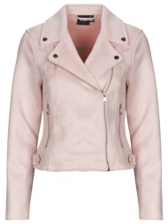 δερμάτινο μπουφάν vero moda vmjose short faux suede