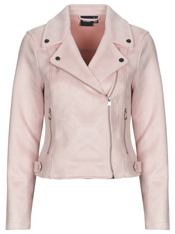 δερμάτινο μπουφάν vero moda vmjose short faux suede