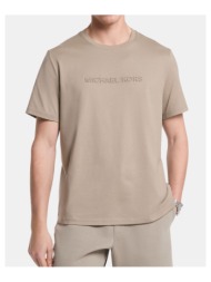t-shirt με κοντά μανίκια michael michael kors cf4529h1v2 embossed logo tee |