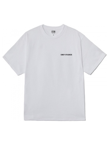 t-shirt με κοντά μανίκια obey moves of life |