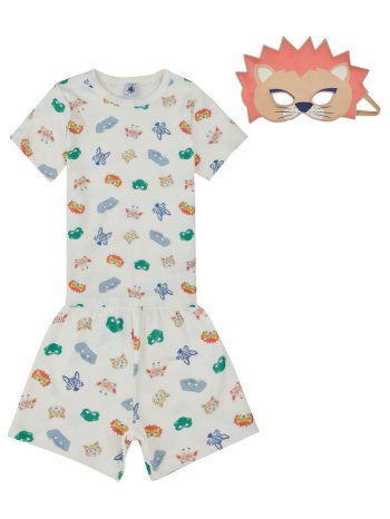 πιτζάμα/νυχτικό petit bateau pyjacourt + masque