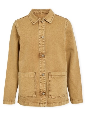 παλτό vila jaf pocket jacket - tapenade |
