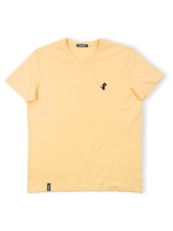 t-shirt με κοντά μανίκια organic monkey ay caramba t-shirt - yellow mango |