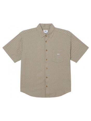 πουκάμισο με κοντά μανίκια obey bigwig ian woven |