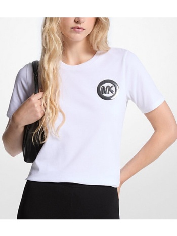 t-shirt με κοντά μανίκια michael michael kors mk charm σε προσφορά