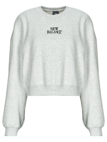 φούτερ new balance linear heritage fleece crew