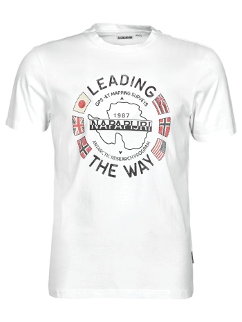 t-shirt με κοντά μανίκια napapijri salya |