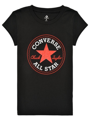 t-shirt με κοντά μανίκια converse timeless chuck patch tee |