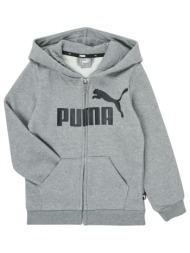 φούτερ puma essential big logo fz hoodie |