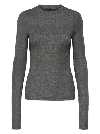 μπλουζάκια με μακριά μανίκια only onllena rib glitter o