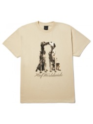 t-shirt με κοντά μανίκια huf t-shirt dogged ss |