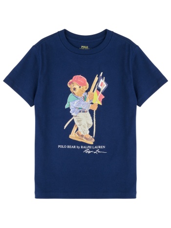t-shirt με κοντά μανίκια polo ralph lauren knit-t-shirt