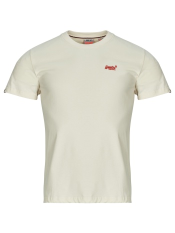 t-shirt με κοντά μανίκια superdry essential logo emb tee