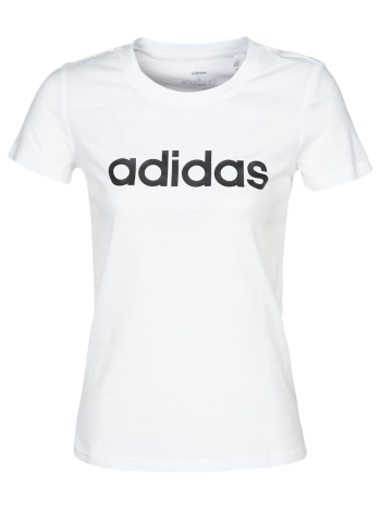 t-shirt με κοντά μανίκια adidas e lin slim t |